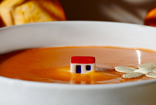 Wonderful pumpkin soup bowl for children